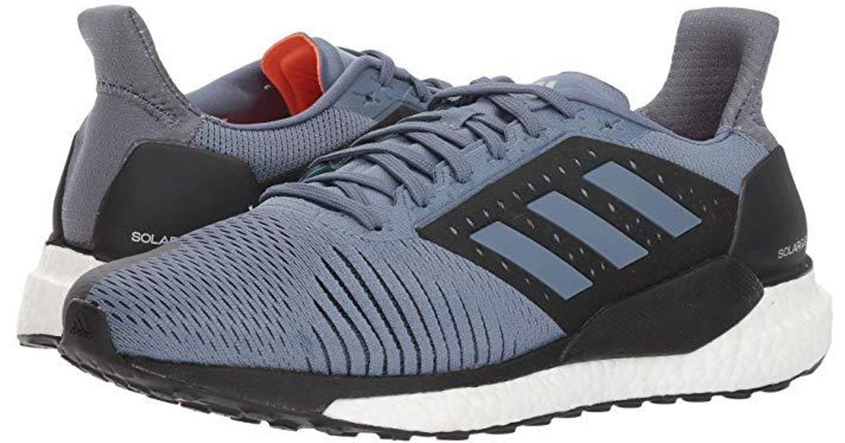 adidas Originals Rubber Solar Glide St (raw Steel/raw Steel/hi-res Aqua) Shoes in Gray for Men 