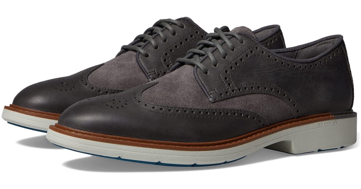 Cole Haan Go-to Wing Oxford in Black for Men | Lyst
