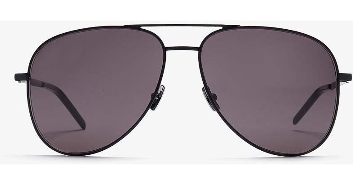 saint laurent classic 11 aviator sunglasses