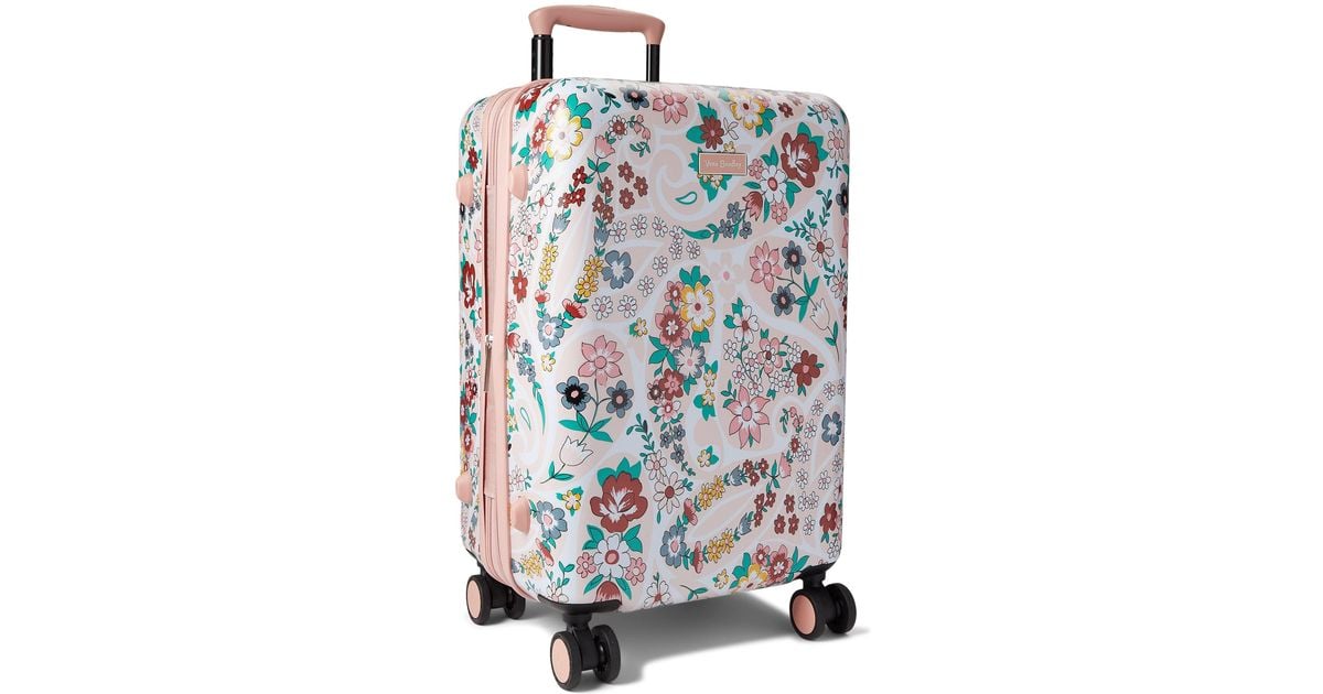 Vera Bradley 22 Carryon Hardside Rolling Suitcase Luggage Lyst
