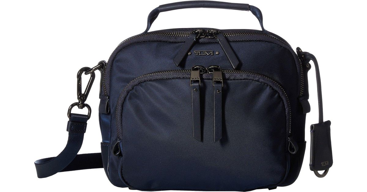Tumi Blue Voyageur Troy Crossbody Ultramarine Cross Body Handbags