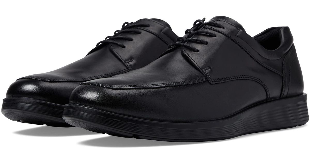 Ecco S Lite Hybrid Apron Toe Tie in Black for Men | Lyst