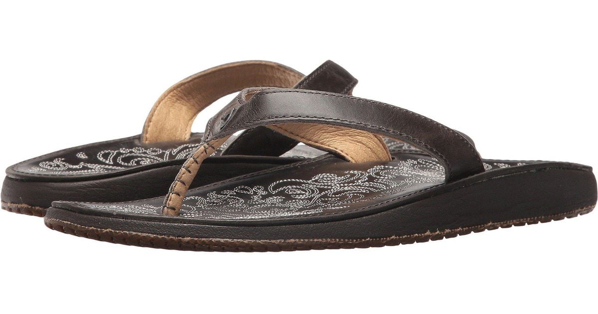 olukai paniolo black