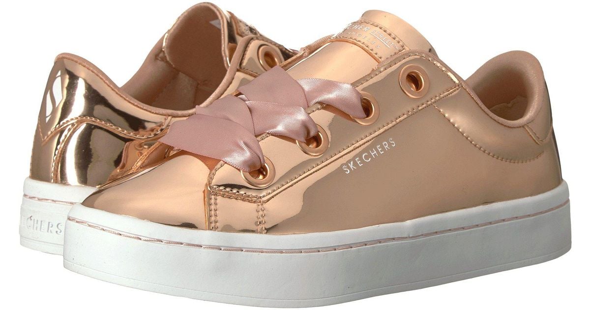 nål ulæselig konsulent Skechers Hi-lites - Liquid Bling (rose Gold) Women's Shoes | Lyst