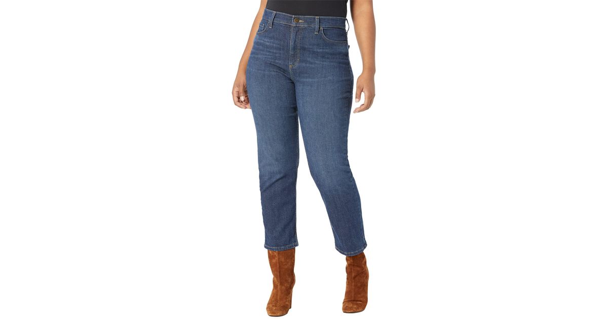 Lee Jeans Denim Legendary Highrise Vintage Straight in Navy (Blue) Lyst