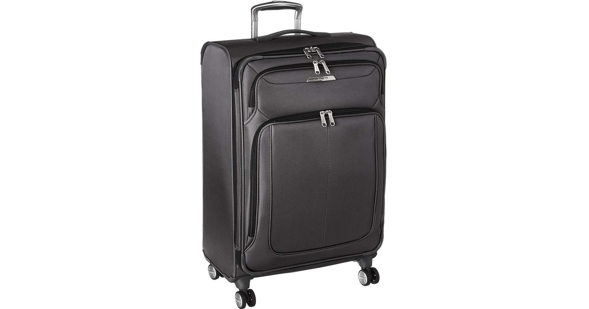samsonite solyte dlx expandable softside luggage with spinner wheels
