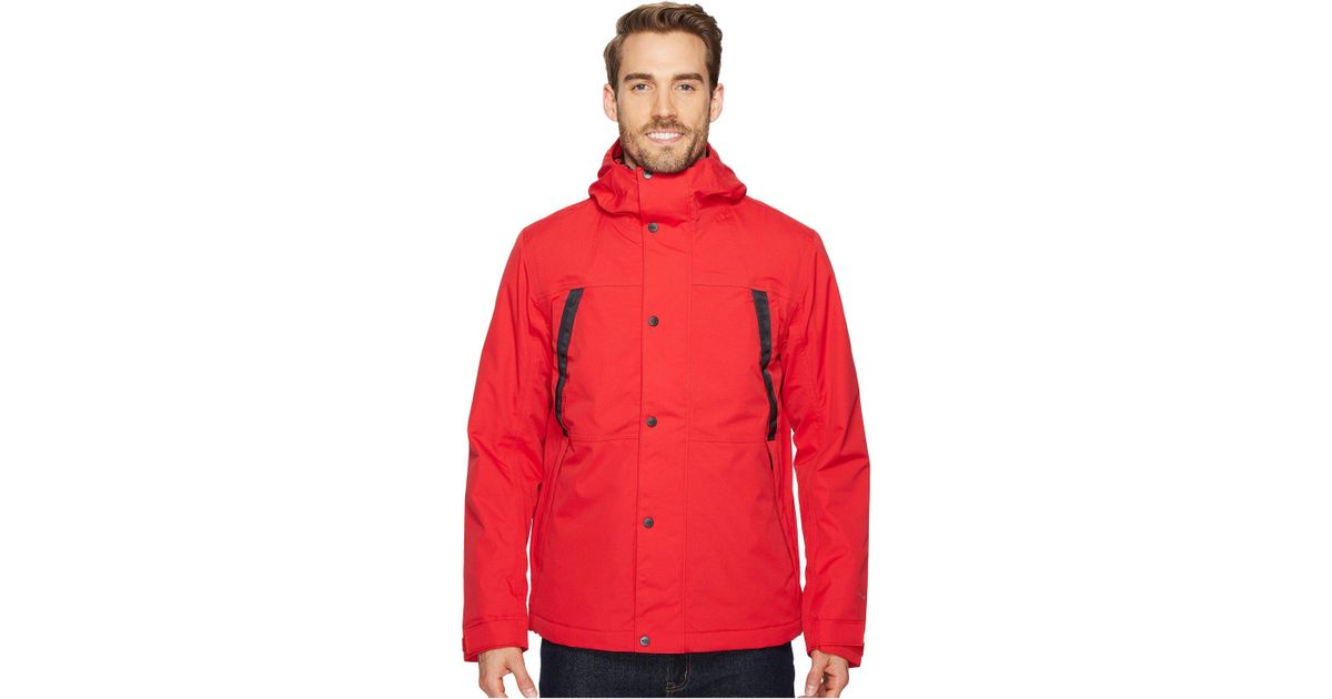 the north face stetler insulated rain jacket