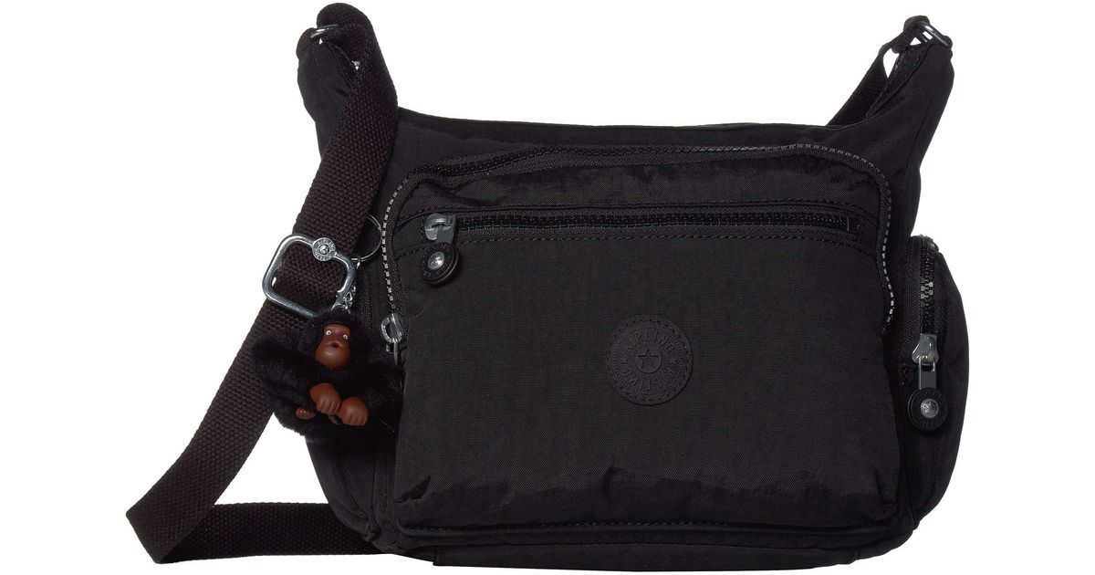 Kipling Synthetic Gabbie Small Crossbody Bag in Black - Lyst