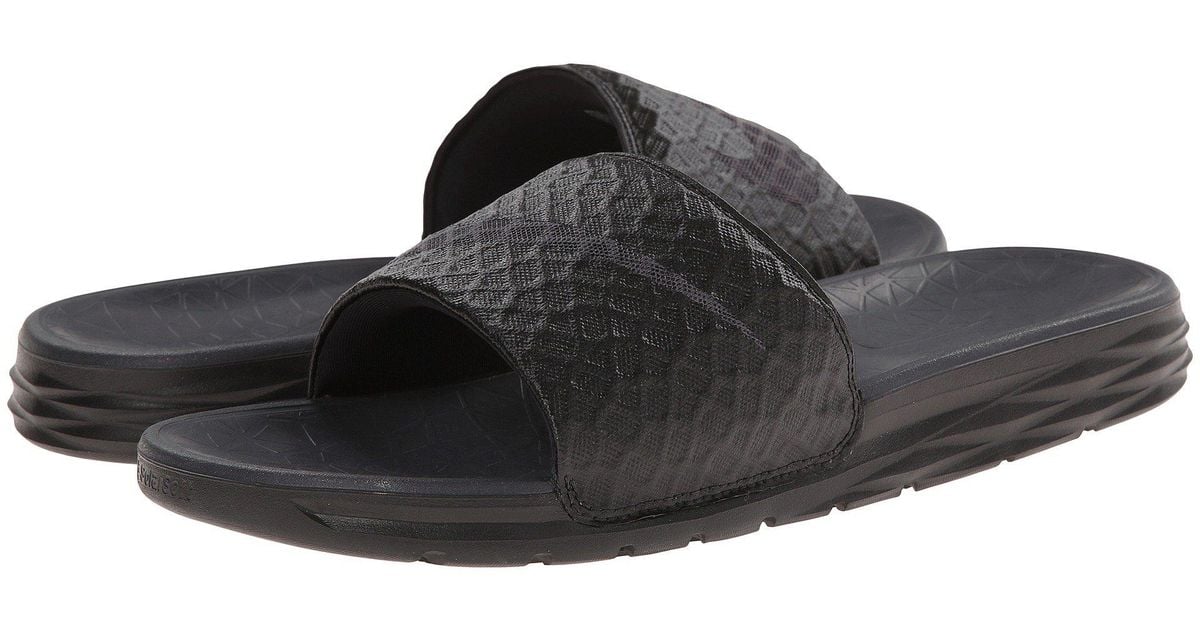 Nike Synthetic Benassi Solarsoft Slide 2 (black/anthracite) Men's Slide  Shoes for Men - Lyst