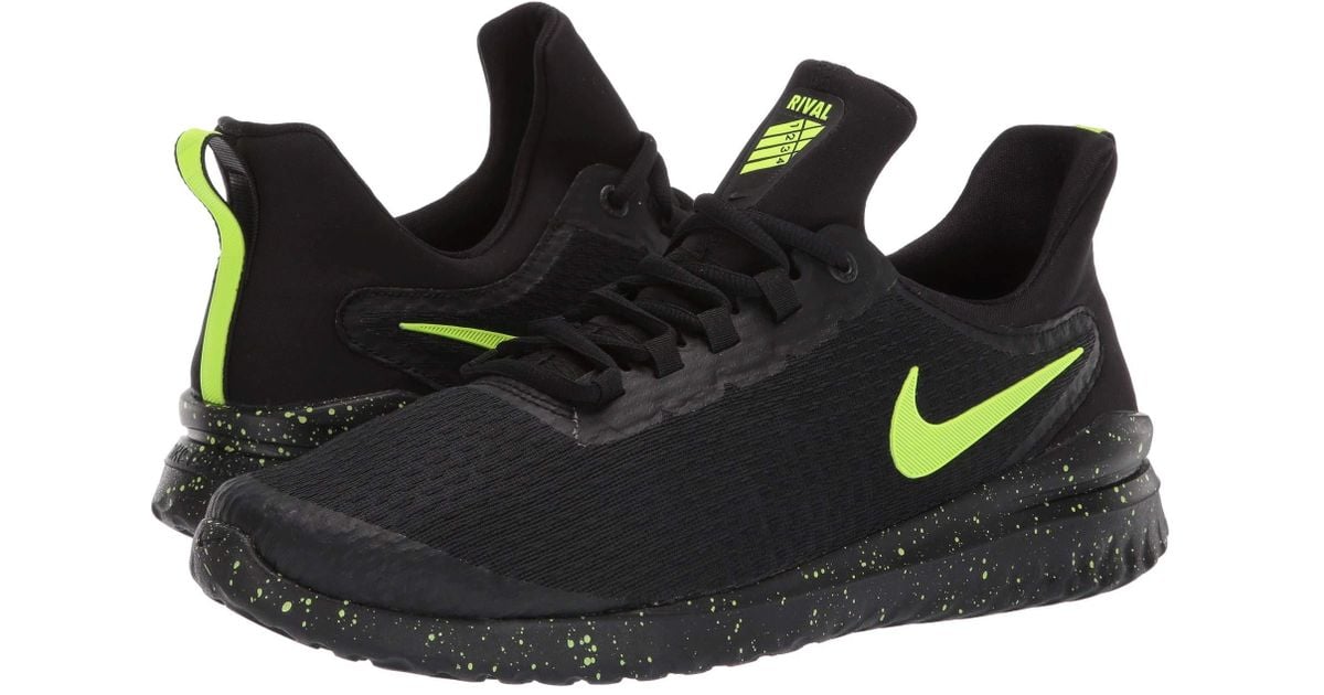Nike Renew Rival (black/volt) Running 
