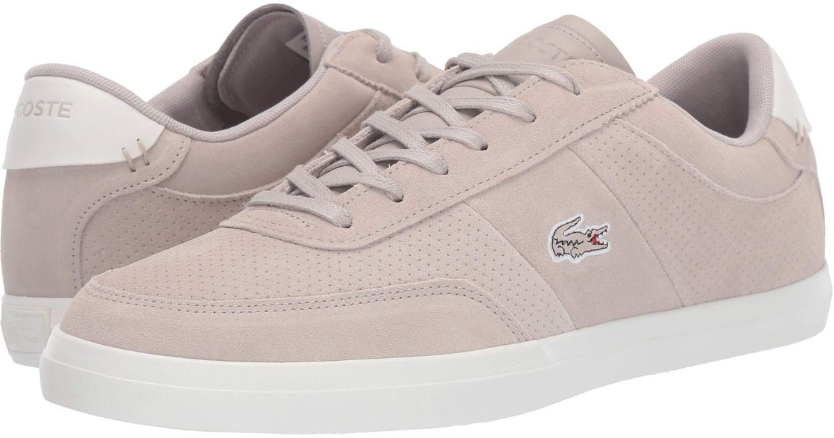 lacoste suede