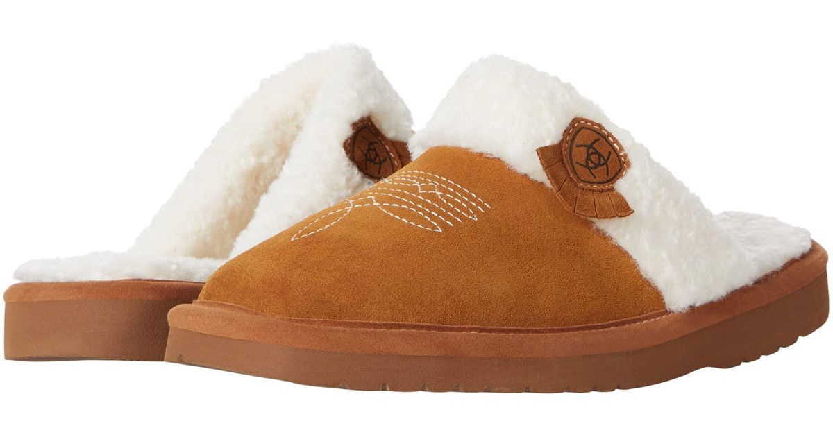 Ariat Leather Jackie Square Toe in Brown Lyst