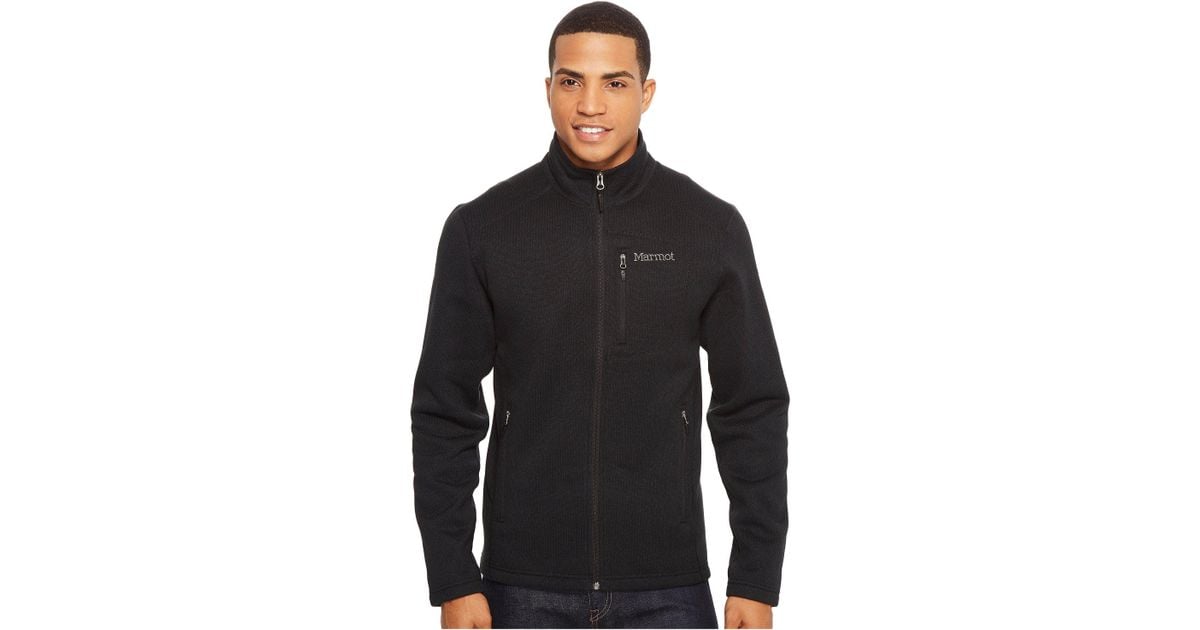 marmot drop line fleece jacket