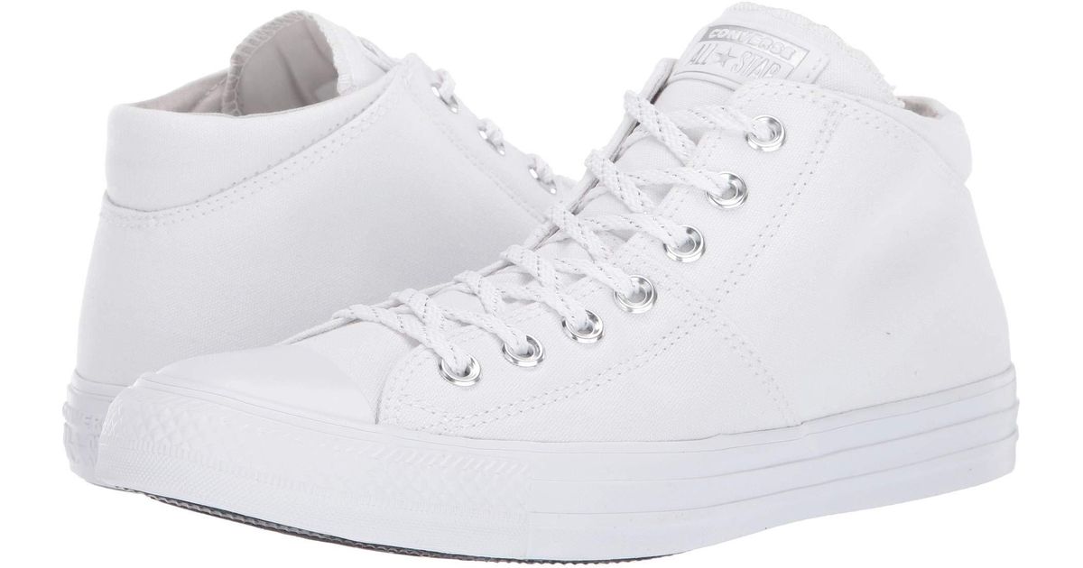 converse madison mid white