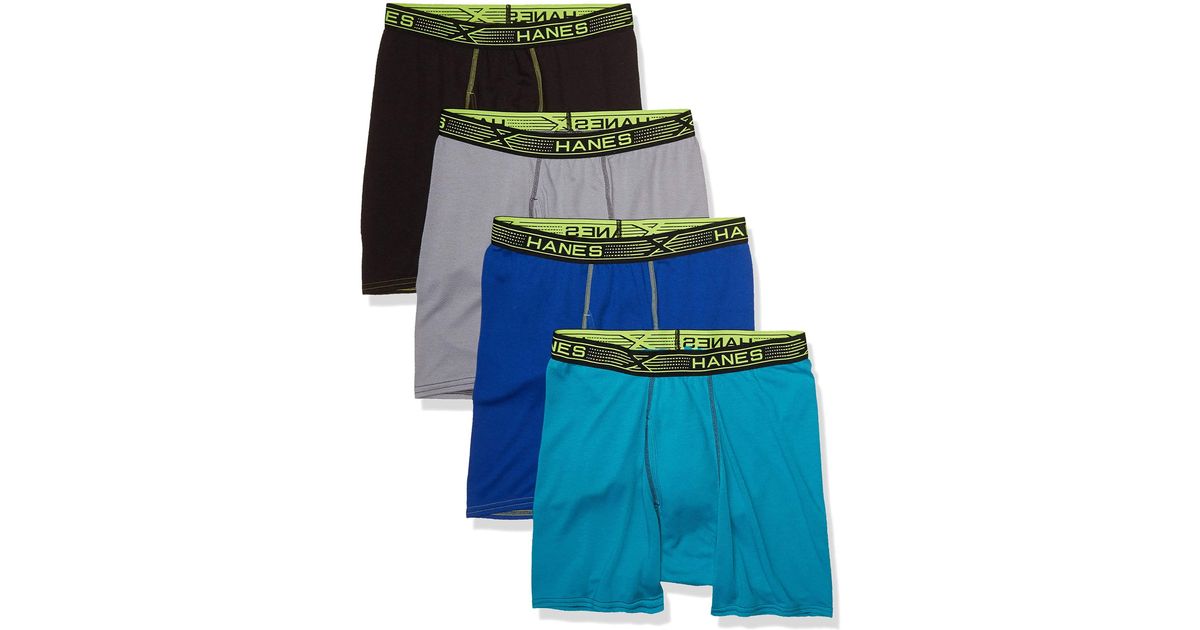 Hanes Synthetic Ultimate Sport Xtemp Breathable Mesh Boxer Brief 4