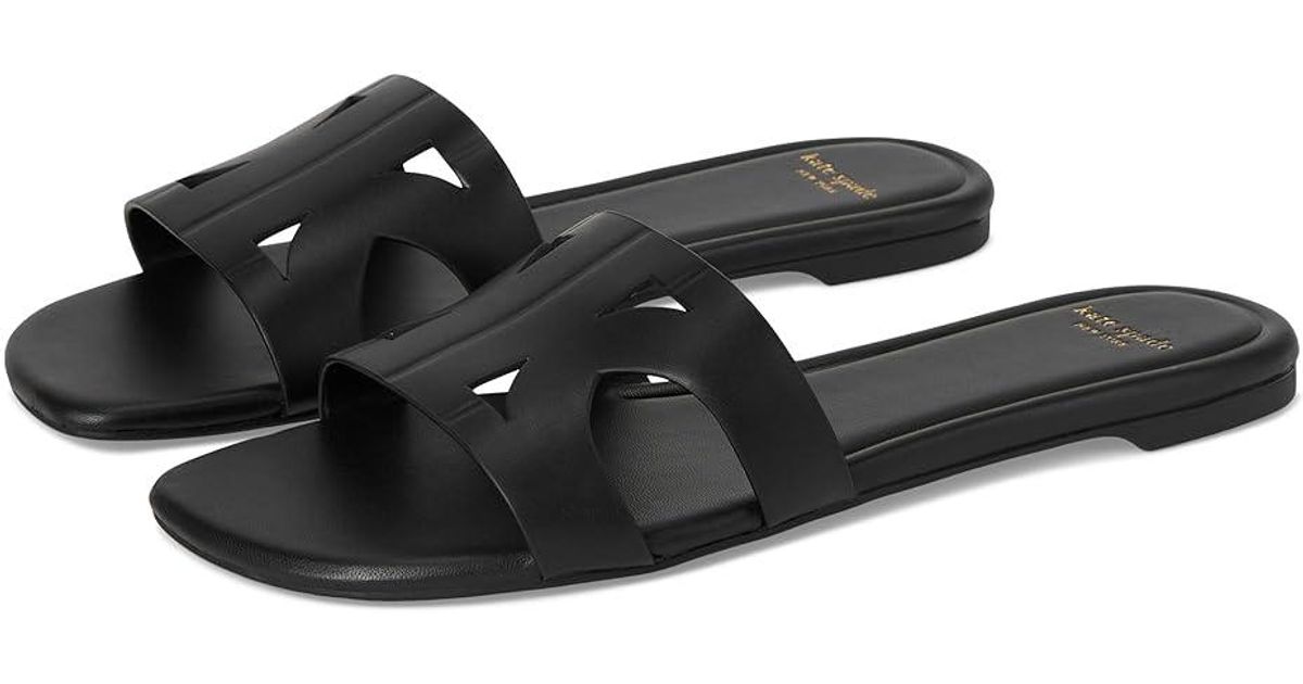 kate spade tropez suede slide wedge