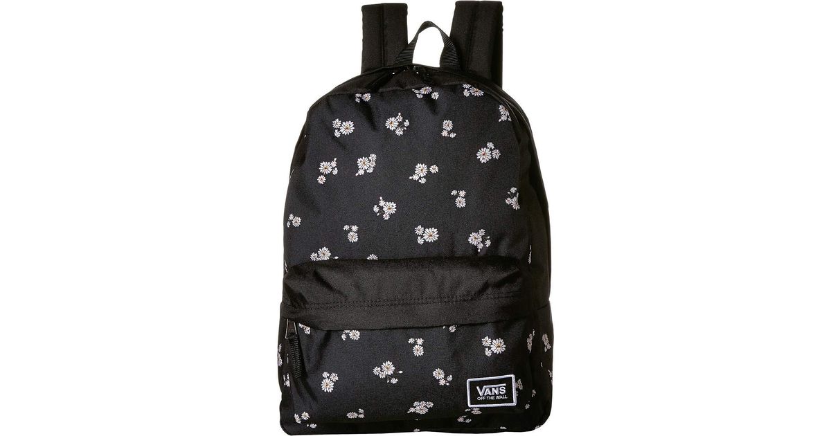 vans realm classic botanical ditsy backpack