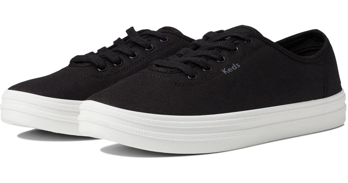 Keds Breezie Canvas in Black Lyst