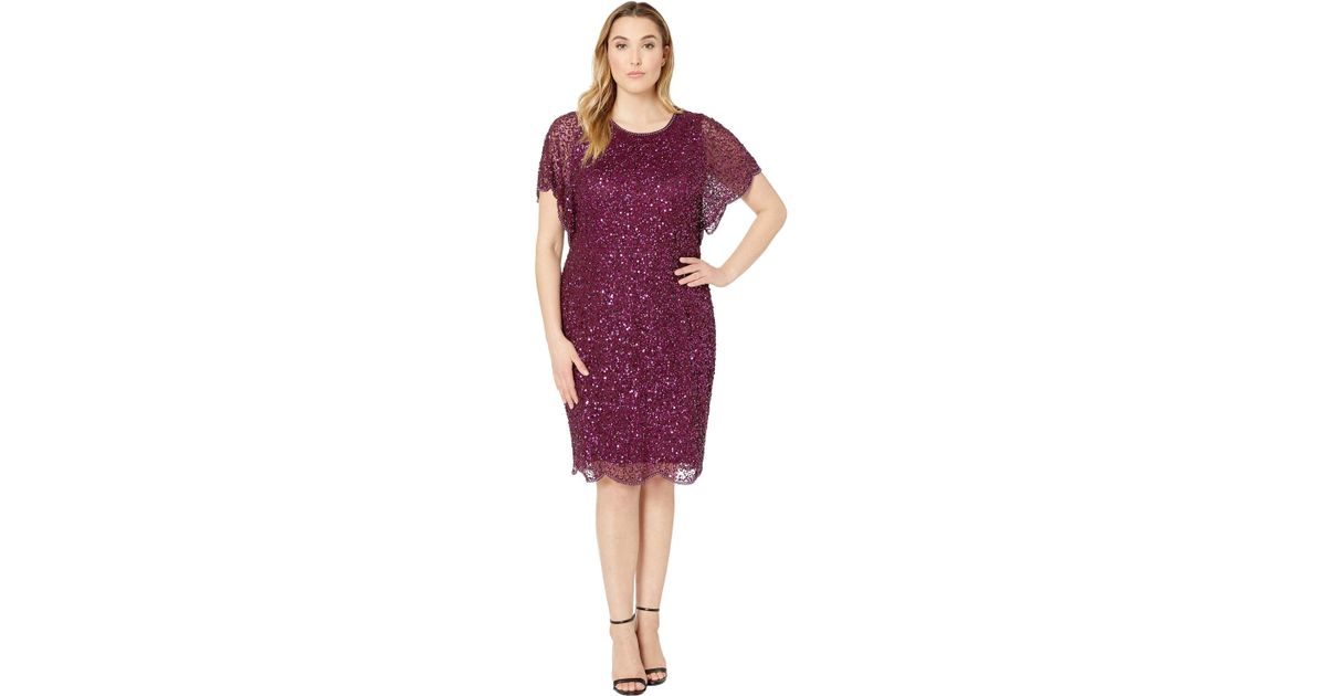 plus size beaded dress