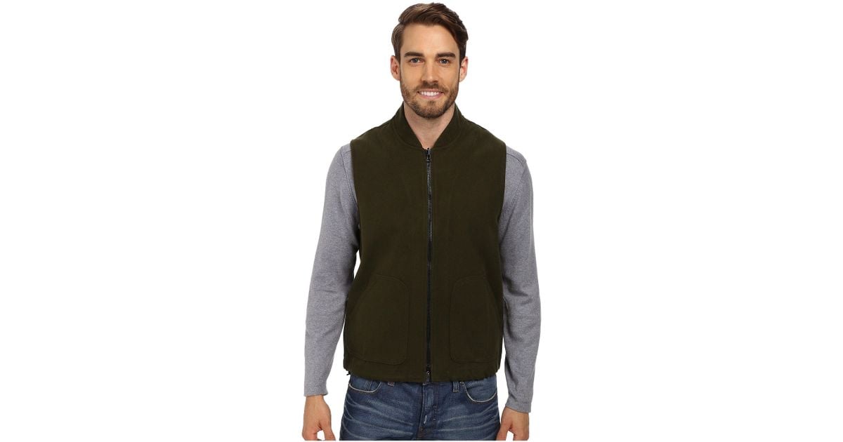Filson Moleskin Vest/liner (dark Green) Men's Vest for Men Lyst