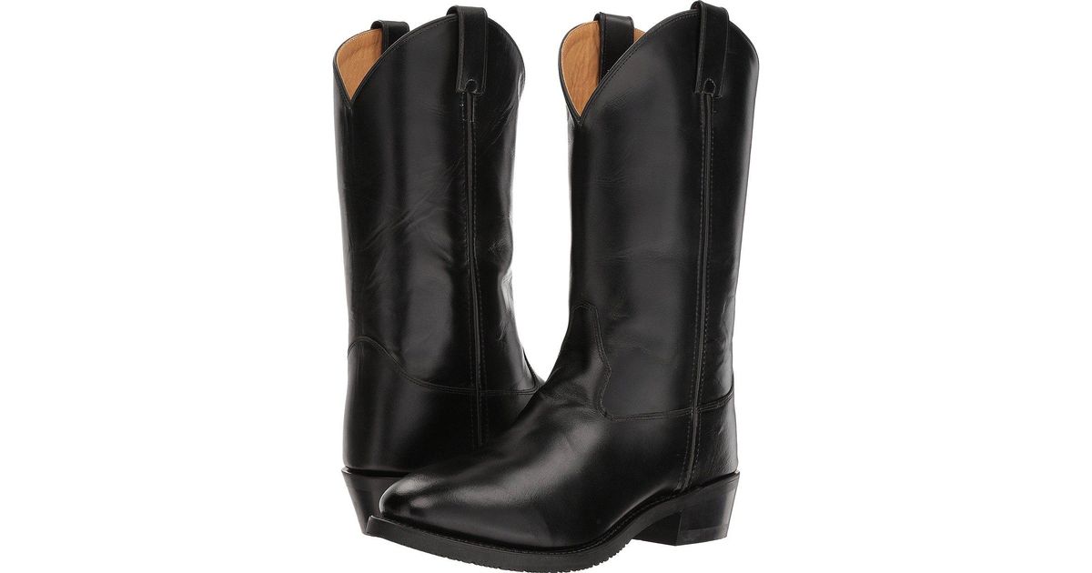 Old West Boots Uniform Boot in Black for Men Lyst