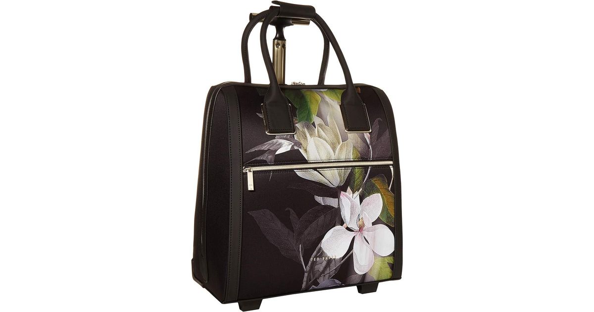 Ted Baker Maritaa Floral Travel Bag in Black | Lyst