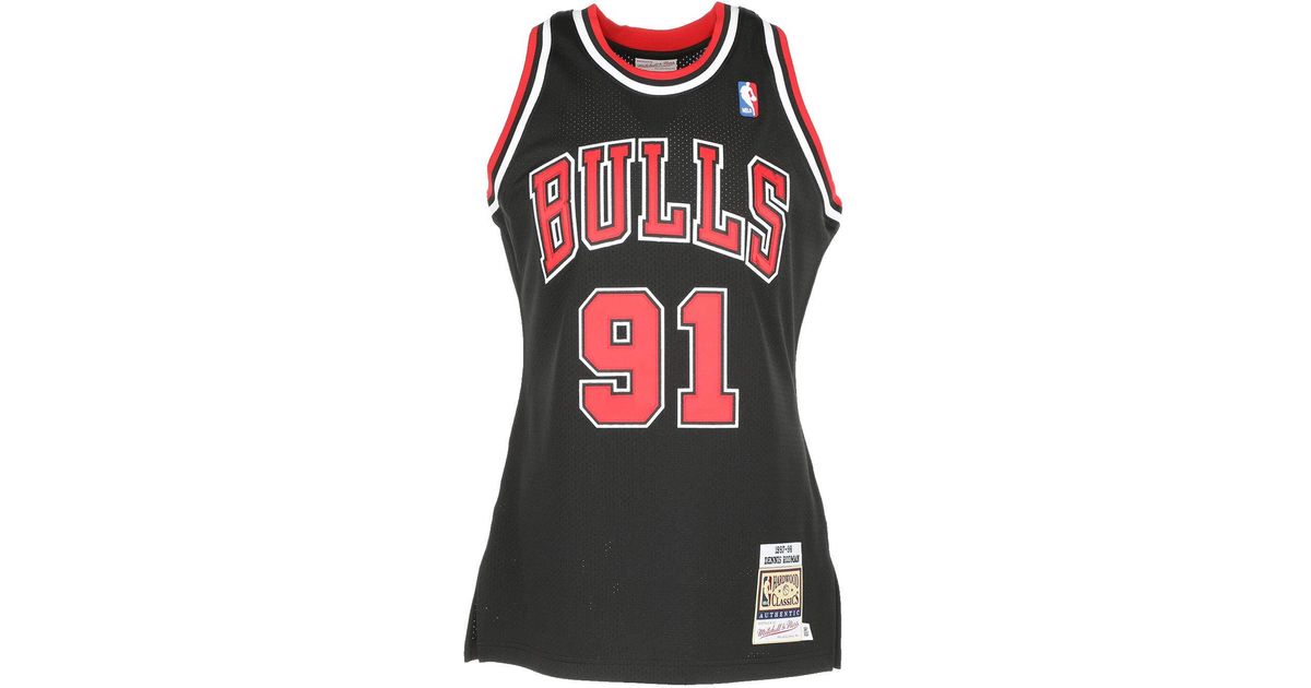 rodman jersey mitchell and ness