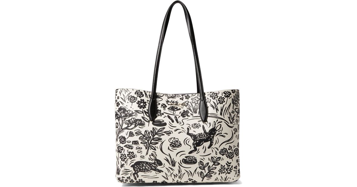 Kate Spade All Day Lunar New Year Large Tote in Metallic Lyst