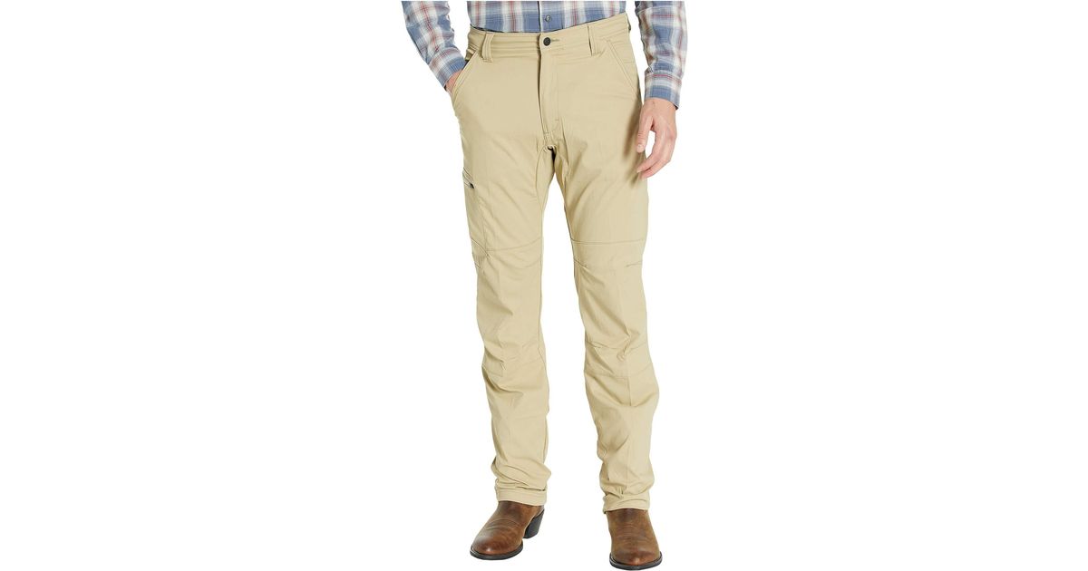 Wrangler Atg Outdoor Eco Utility Pants in Natural for Men Lyst