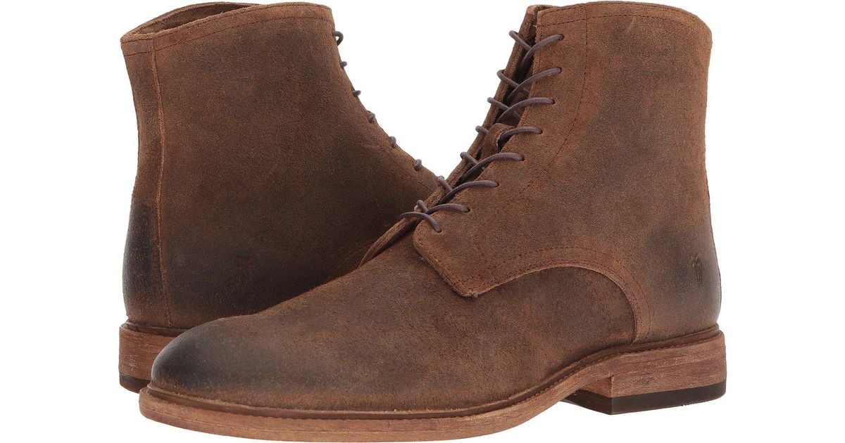 frye chris lace up