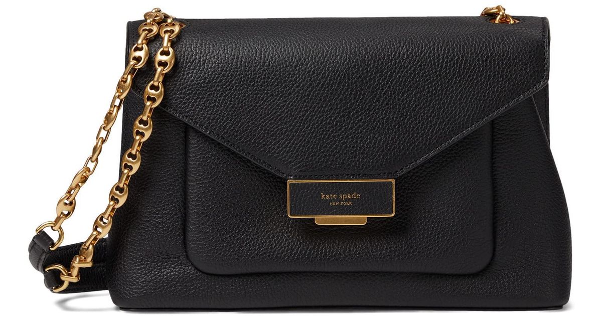 Kate Spade Gramercy Medium Convertible Shoulder Bag in Black | Lyst