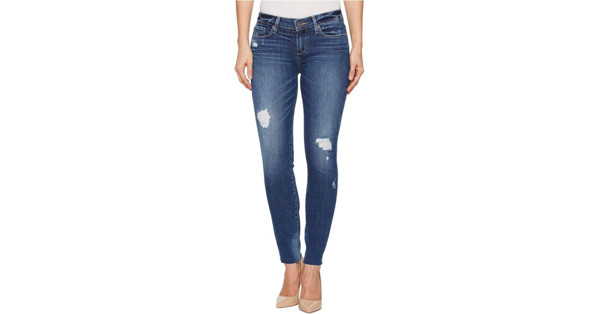 paige verdugo ankle raw hem