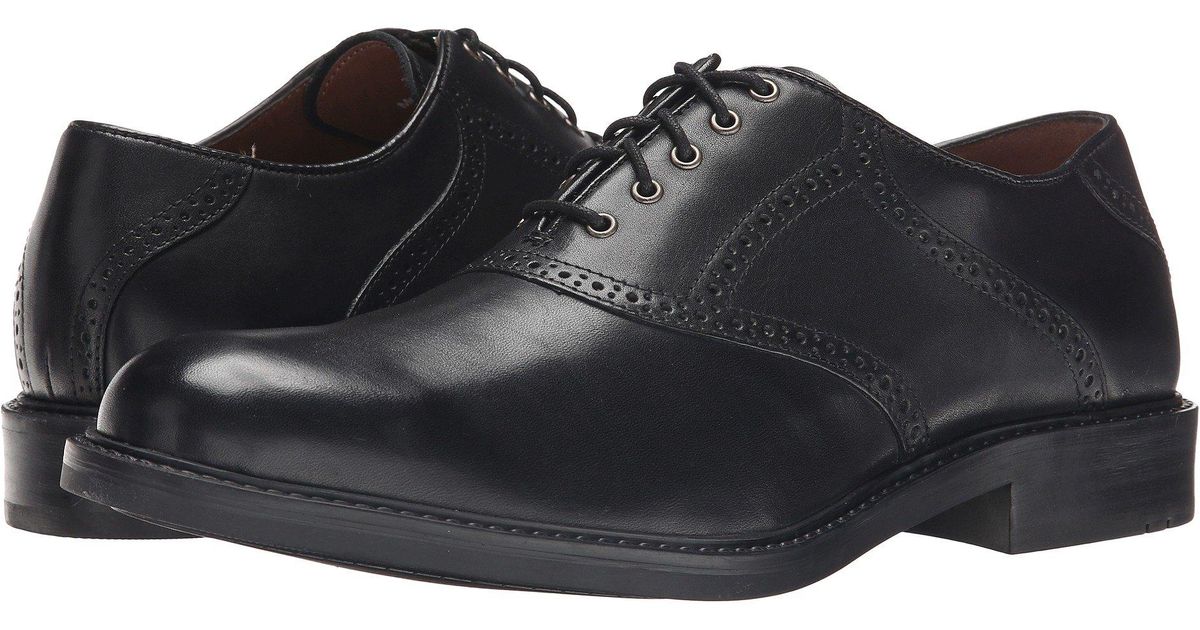 johnston & murphy tabor saddle dress oxford