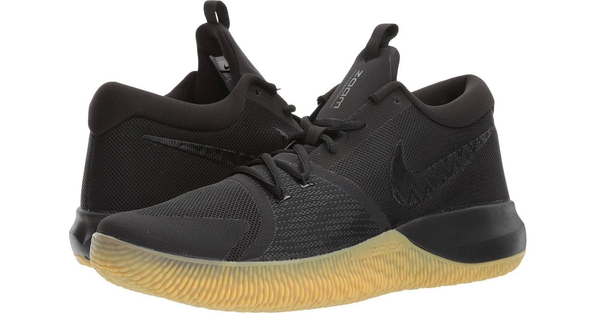 nike zoom assersion black gum
