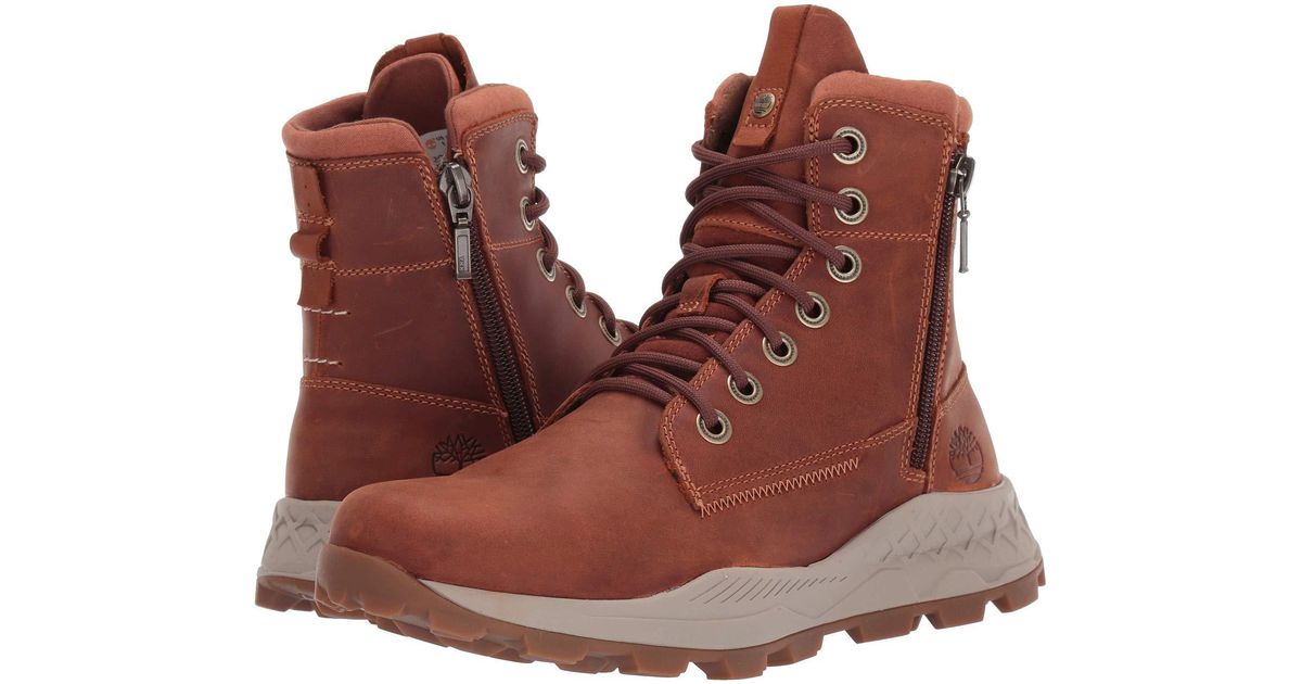 timberland men's brooklyn side zip casual boots