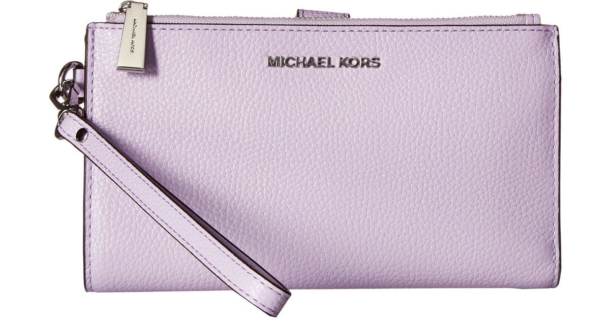 light purple michael kors purse