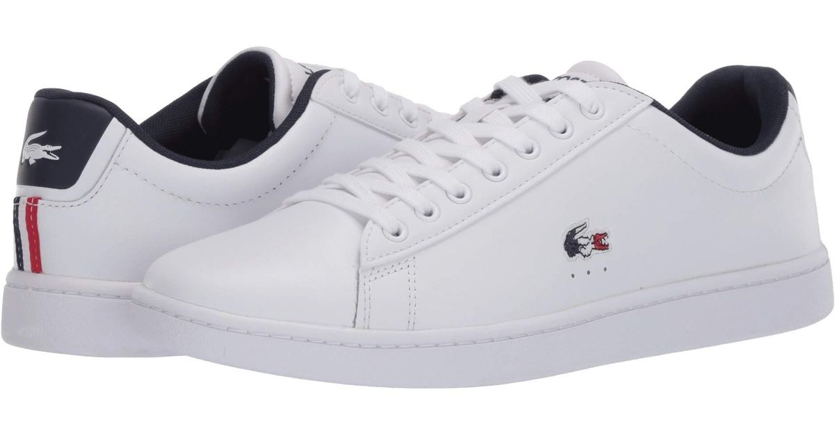Lacoste Leather Carnaby Evo Tri 1 - Lyst