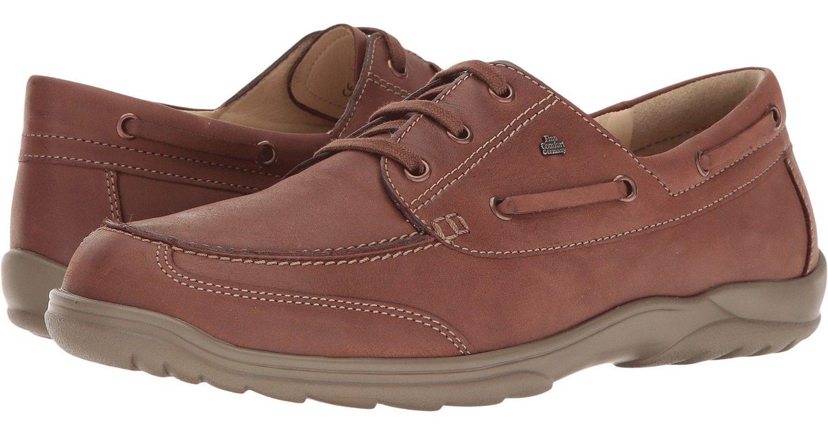 Finn Comfort Leather Surfside in Brown for Men Lyst