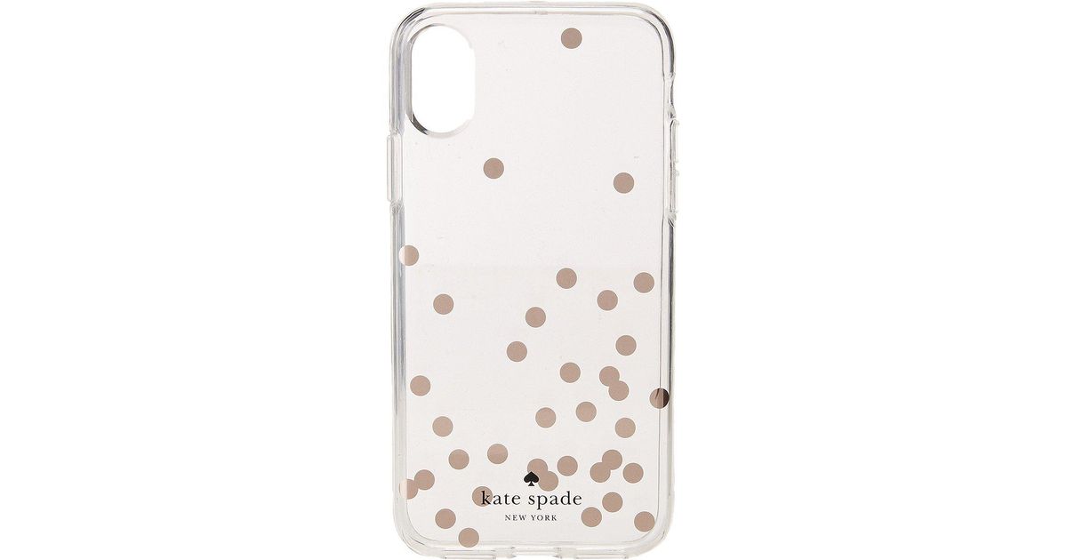 Kate Spade Confetti Rose Gold Foil Phone Case For Iphone® 8 - Lyst