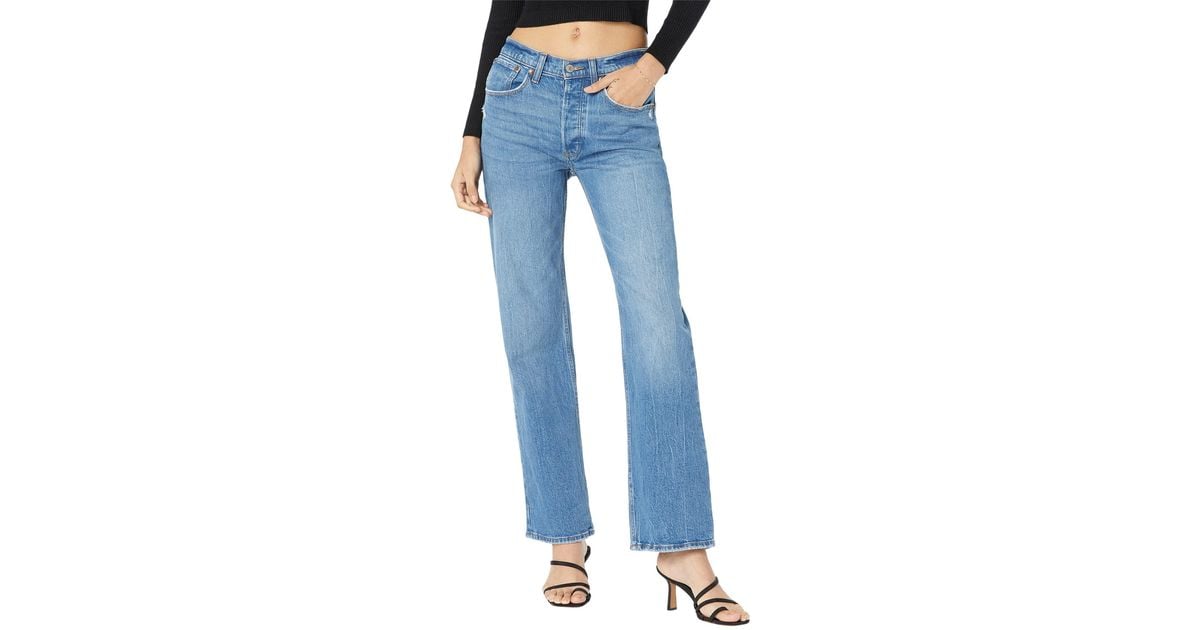 Abercrombie & Fitch Low Rise Baggy Jeans in Blue | Lyst