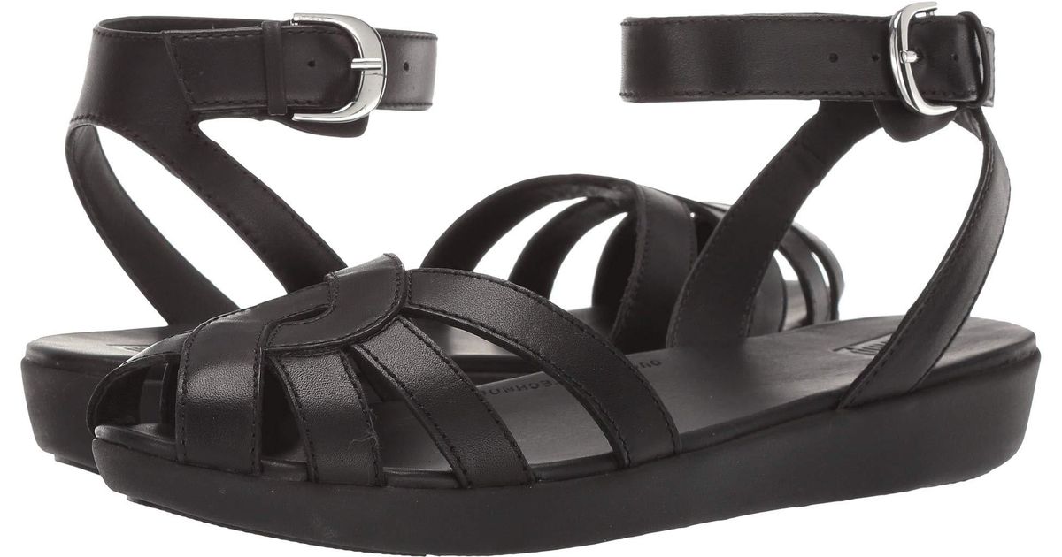 Fitflop Leather Cova Weave in Black - Lyst