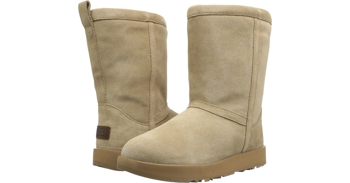 ugg w classic short waterproof
