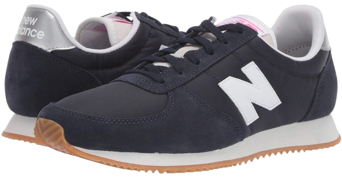 New Balance Suede Wl220v1 in Navy (Blue) - Lyst New Balance Suede Wl220v1 in Navy (Blue) - Lyst