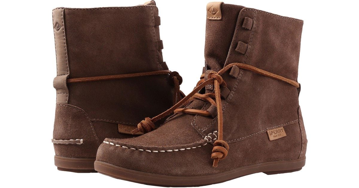 sperry coil hook bootie