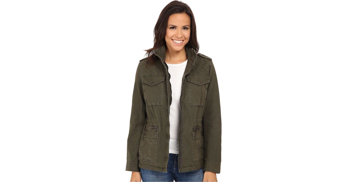 levis army green jacket womens