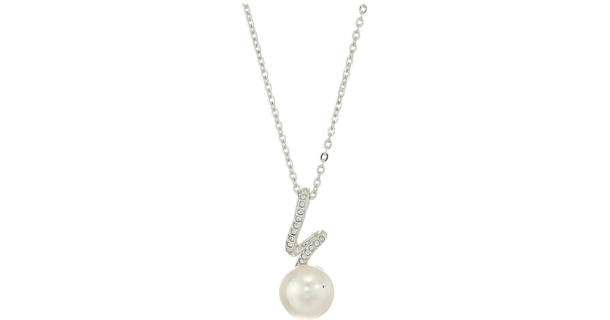 swarovski gabriella pearl earrings