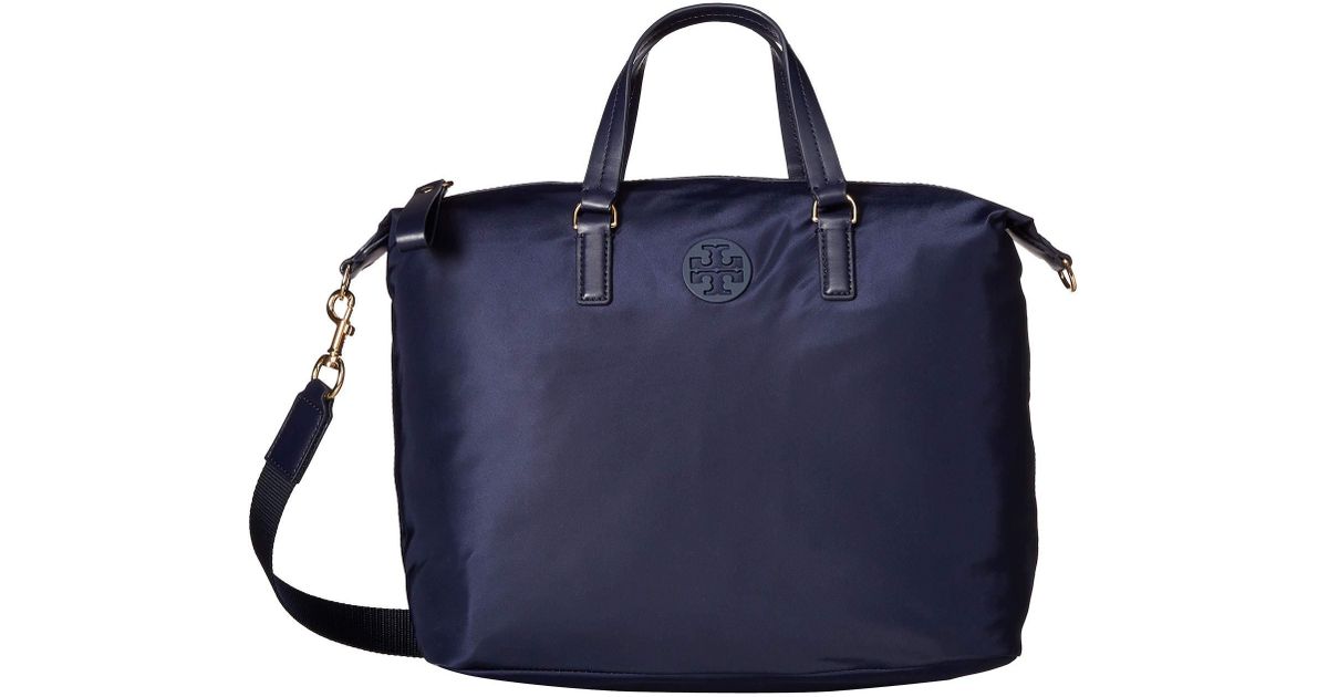 tory burch nylon satchel