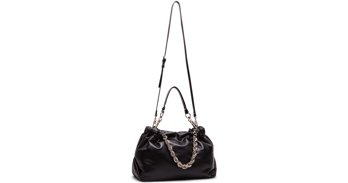 Steve Madden Woman Handbag Black Size -- Soft Leather