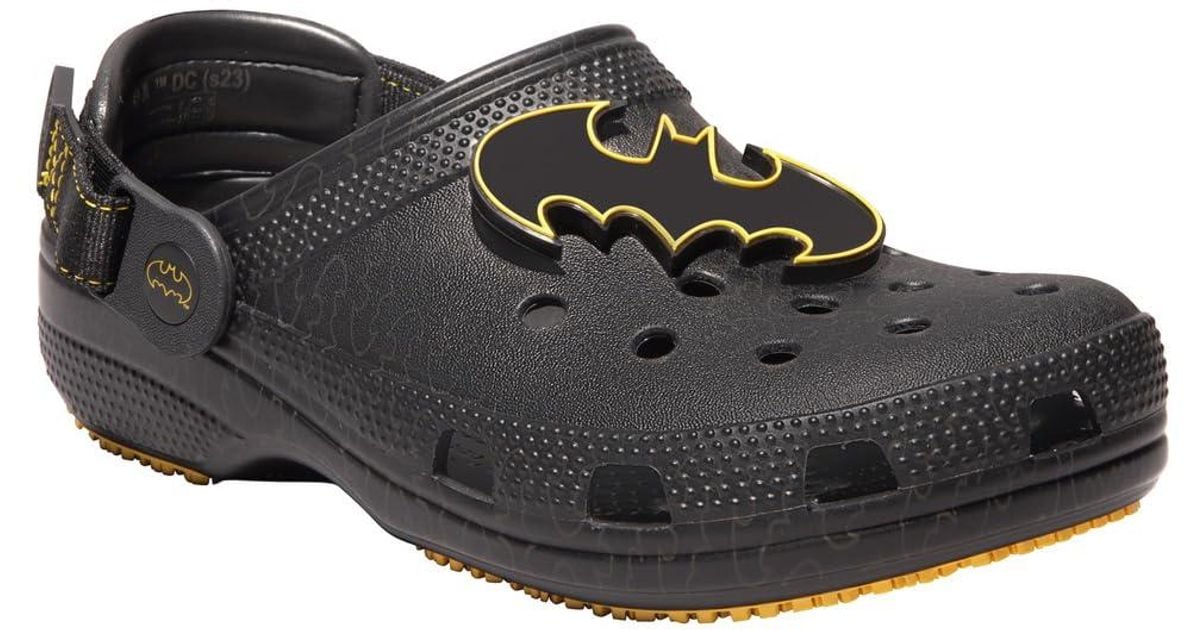 Crocs™ Batman Adjustable Sr Clog in Black Lyst