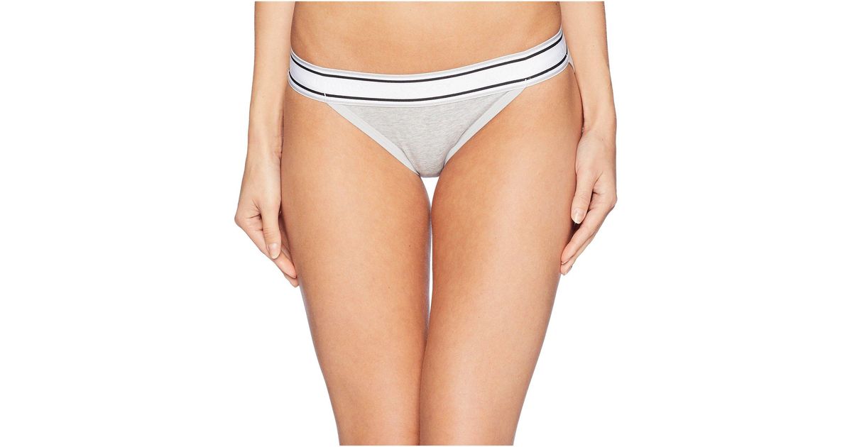 jockey retro stripe string bikini panty